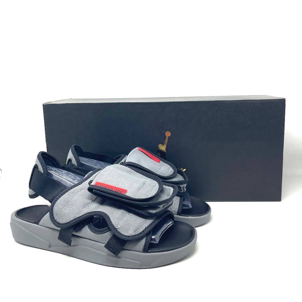 Nike JORDAN LS SLIDE Smoke Grey CZ0791 001 Men's Sandal Sneakers - Picture 4 of 12